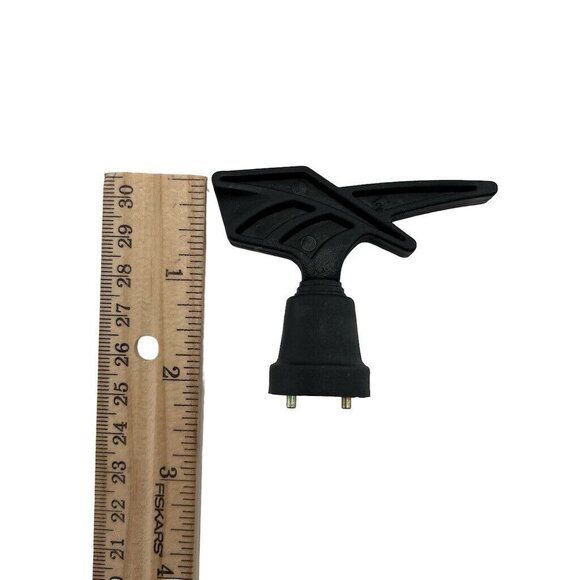 Black Plastic Winged Connector Plug - Picture 7 of 7